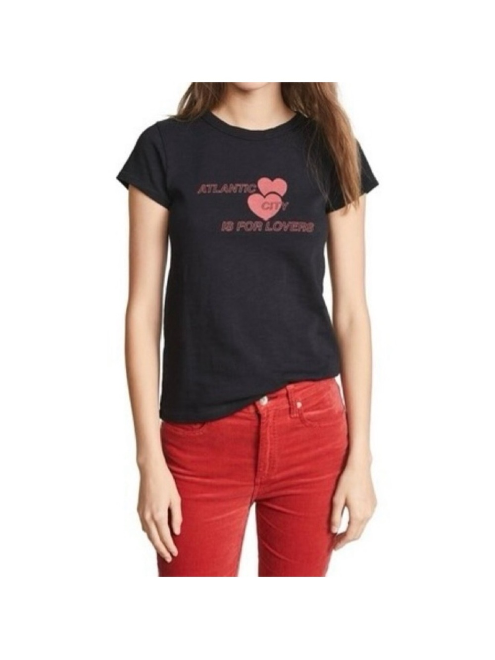 Rag and bone Atlantic City is for lovers tee size medium